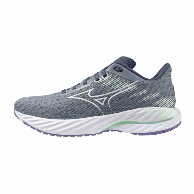 Mizuno Wave Inspire 21 Gray Green SS25 Women’s Shoes