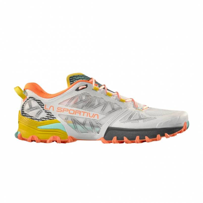 La Sportiva Bushido III Shoes White Yellow