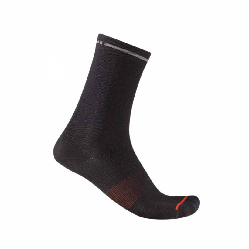 Meias Castelli Premio Evo 18 Preto