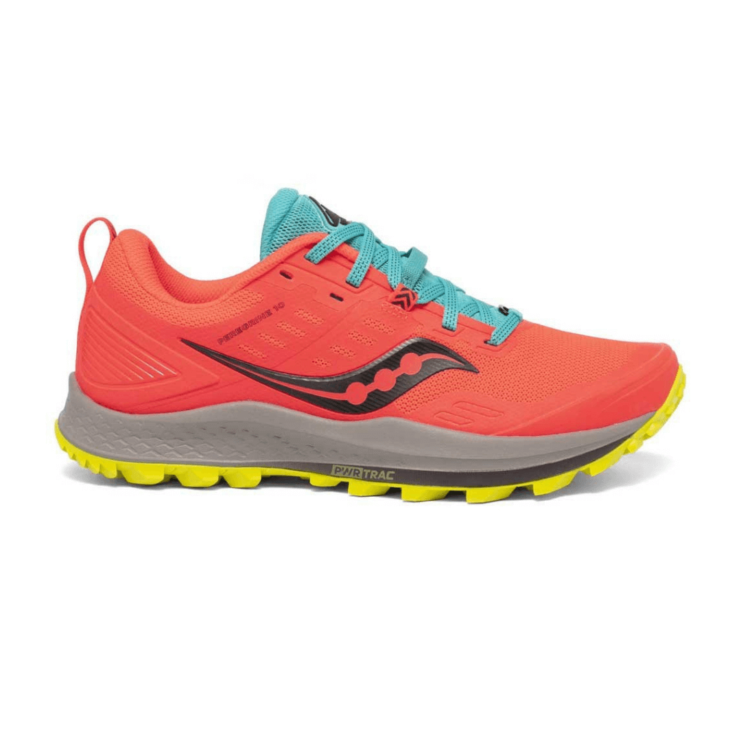 Saucony Peregrine 10 Orange Yellow AW20 Women's Running Shoes - 365 Rider